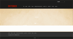 Desktop Screenshot of oktober.fi